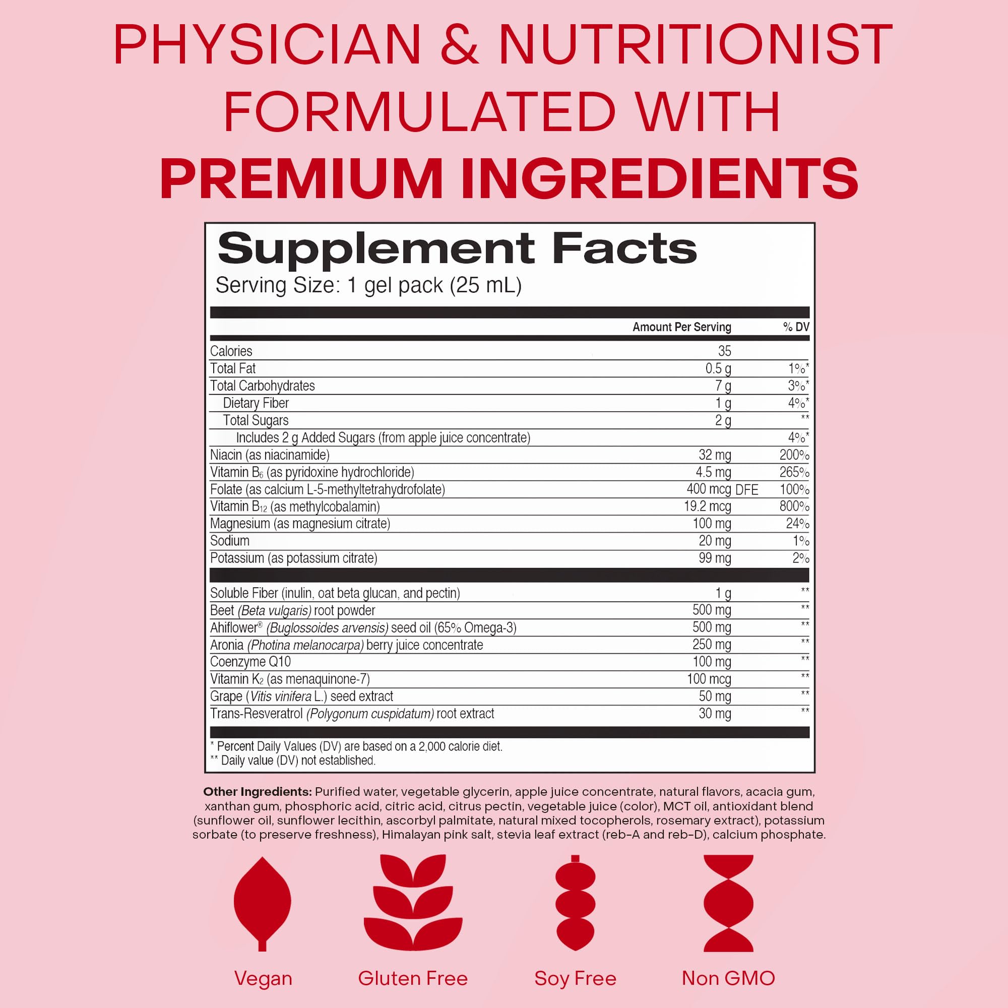 HealthyCell travel-pack demonstrating portable daily heart nutrition.