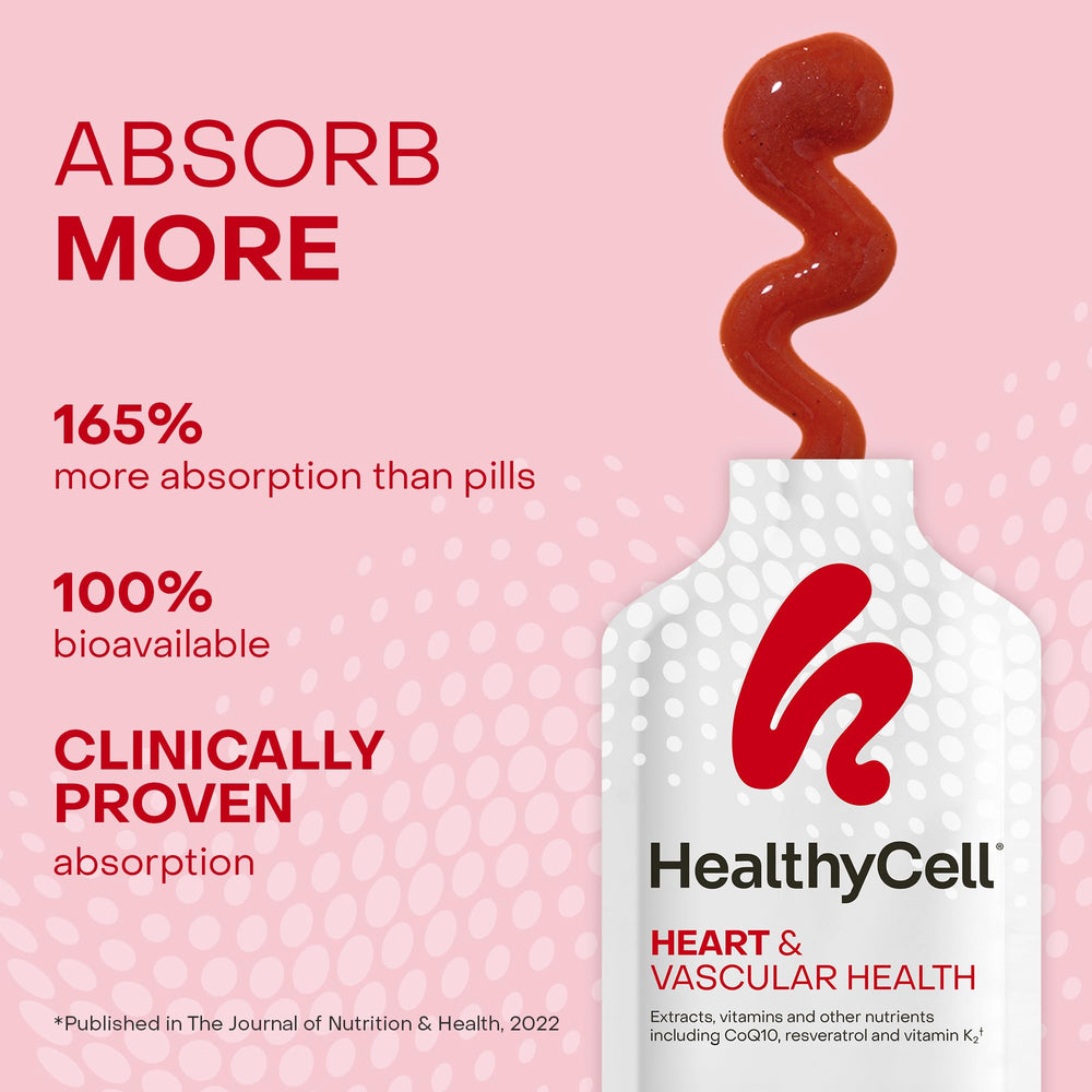 HealthyCell Ultra-Absorbable MicroGel demonstrating enhanced nutrient absorption