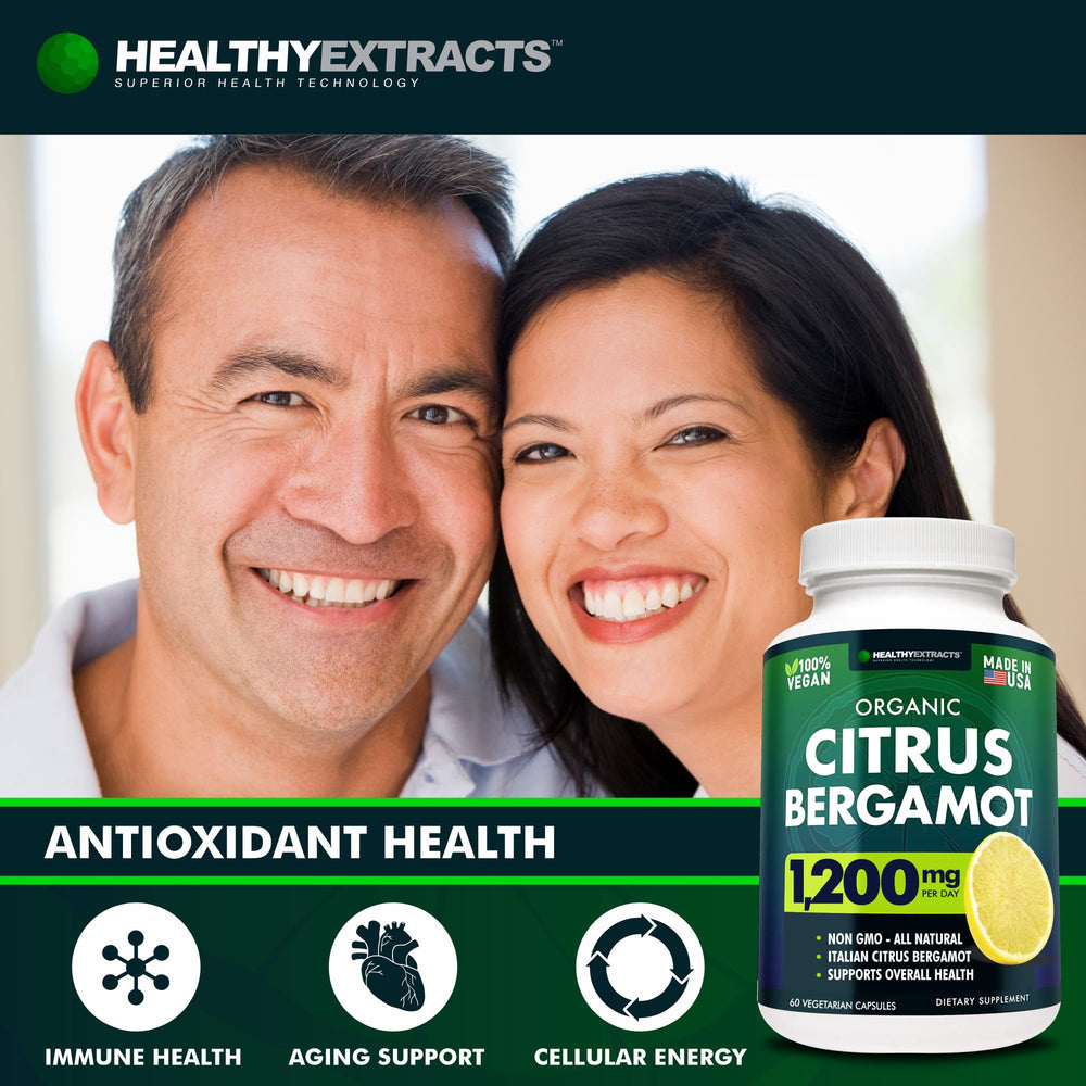 Healthy Extracts Citrus Bergamot fruit closeup signals premium Italian sourcing for wellness