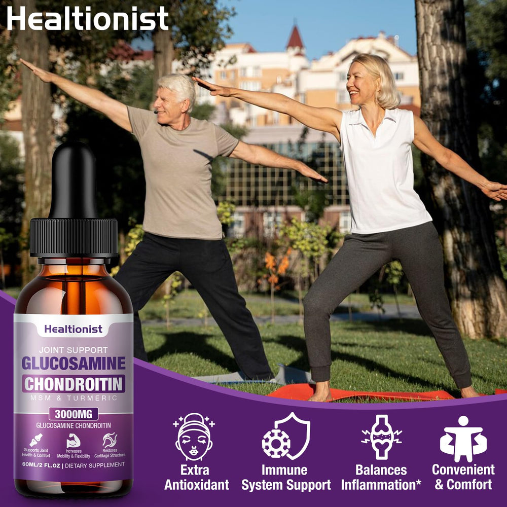 Healtionist bottle with dropper for precise daily dosing