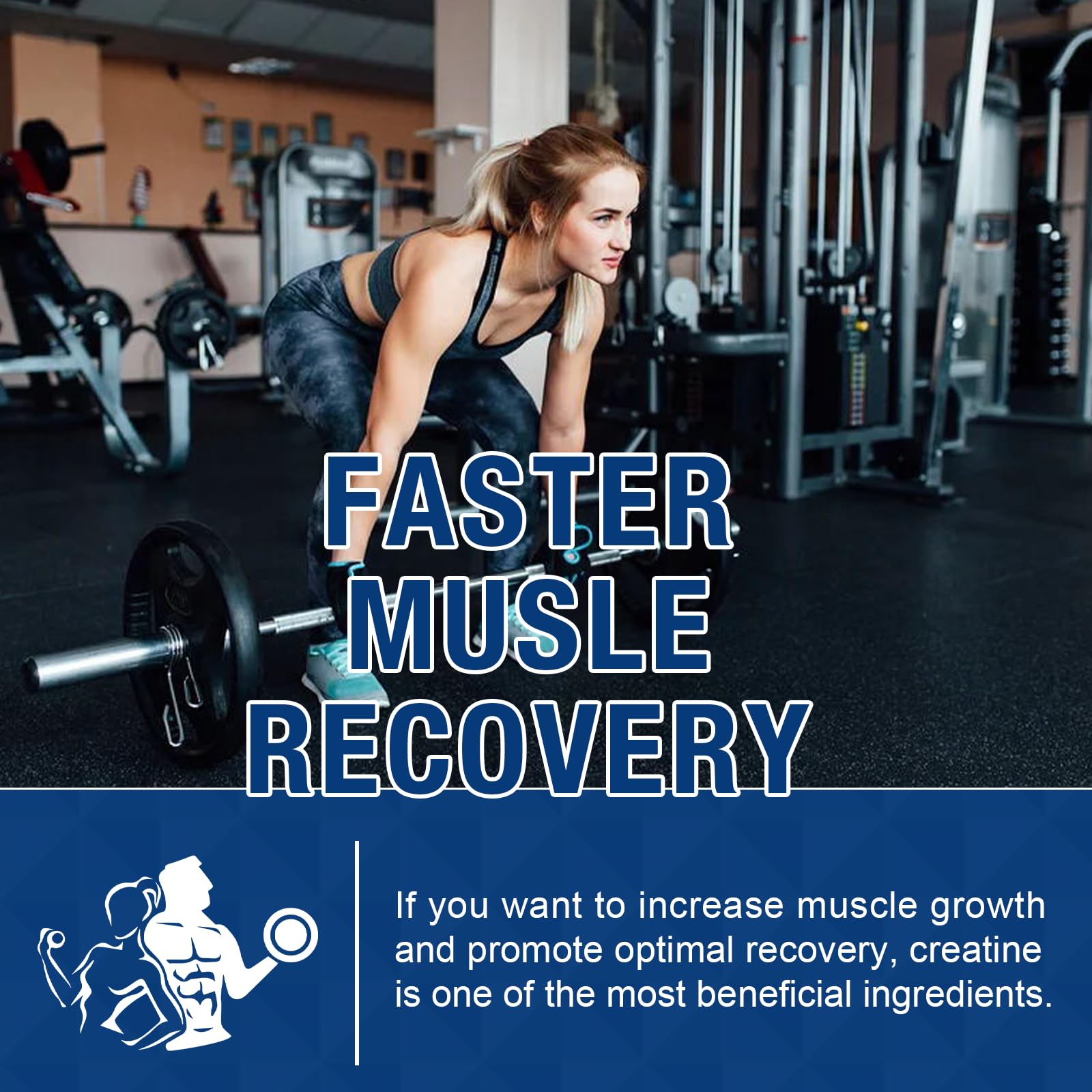 Healtionist gummies on workout mat suggest post-exercise recovery support