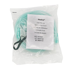 Healva adult Europe size L mask shown with adjustable strap for secure fit.