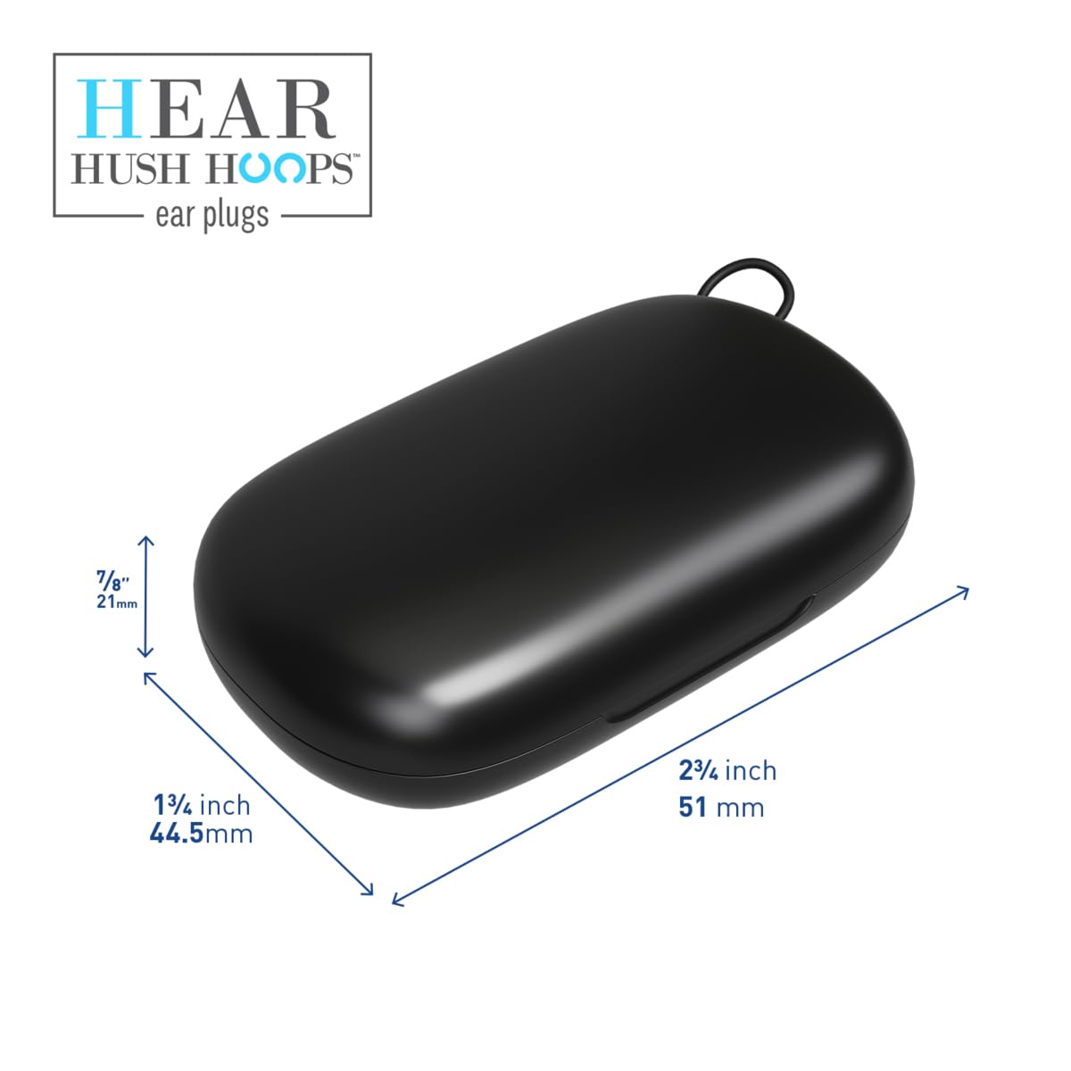 HEAR HUSH HOOPS deliver 17 dB NRR performance.