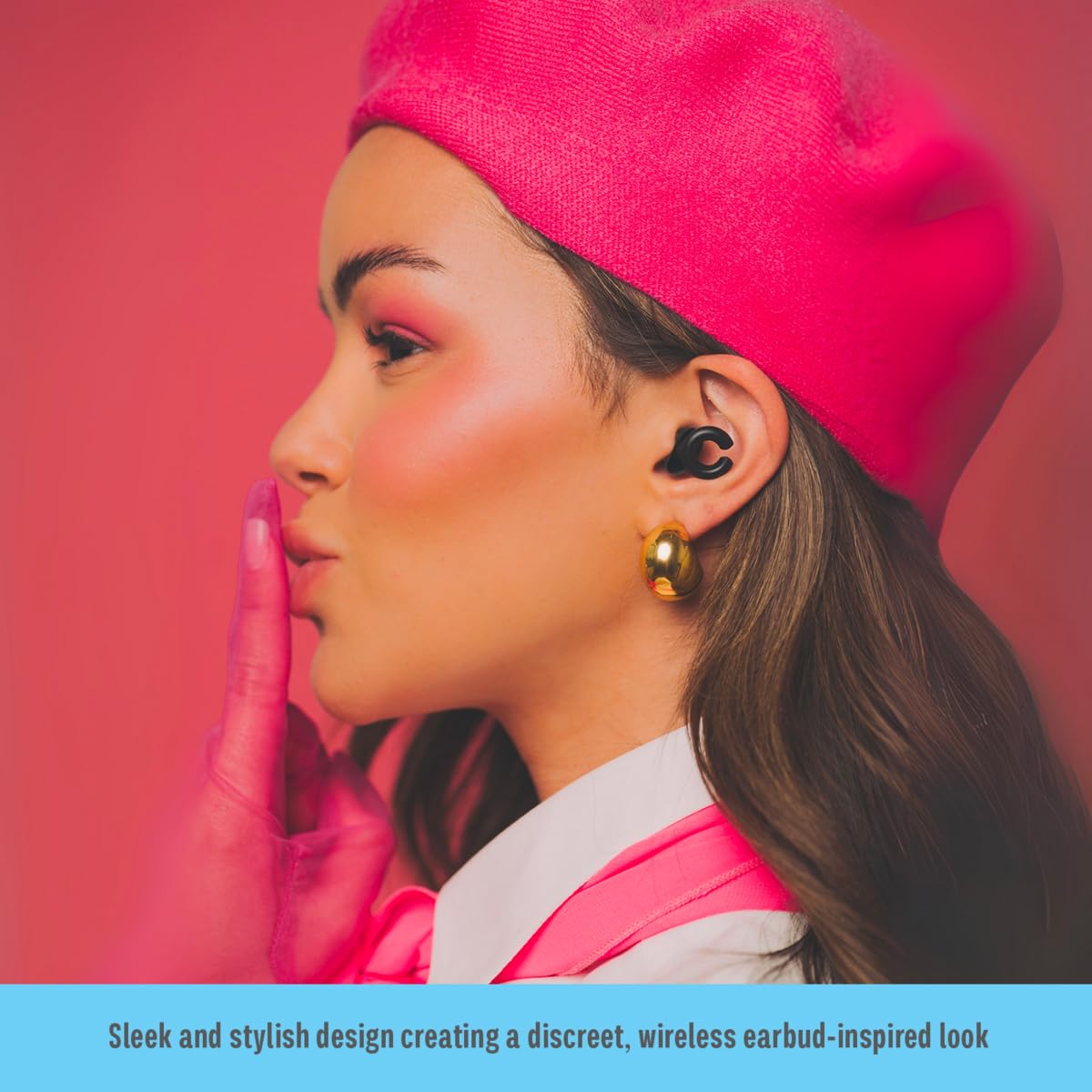 HEAR HUSH HOOPS versatile use for sleep, travel, concerts, and study.