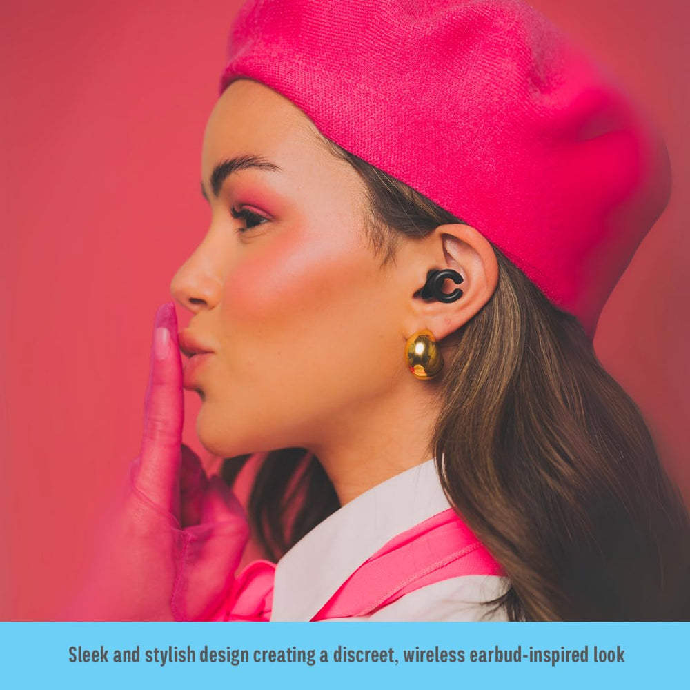 HEAR HUSH HOOPS versatile use for sleep, travel, concerts, and study.