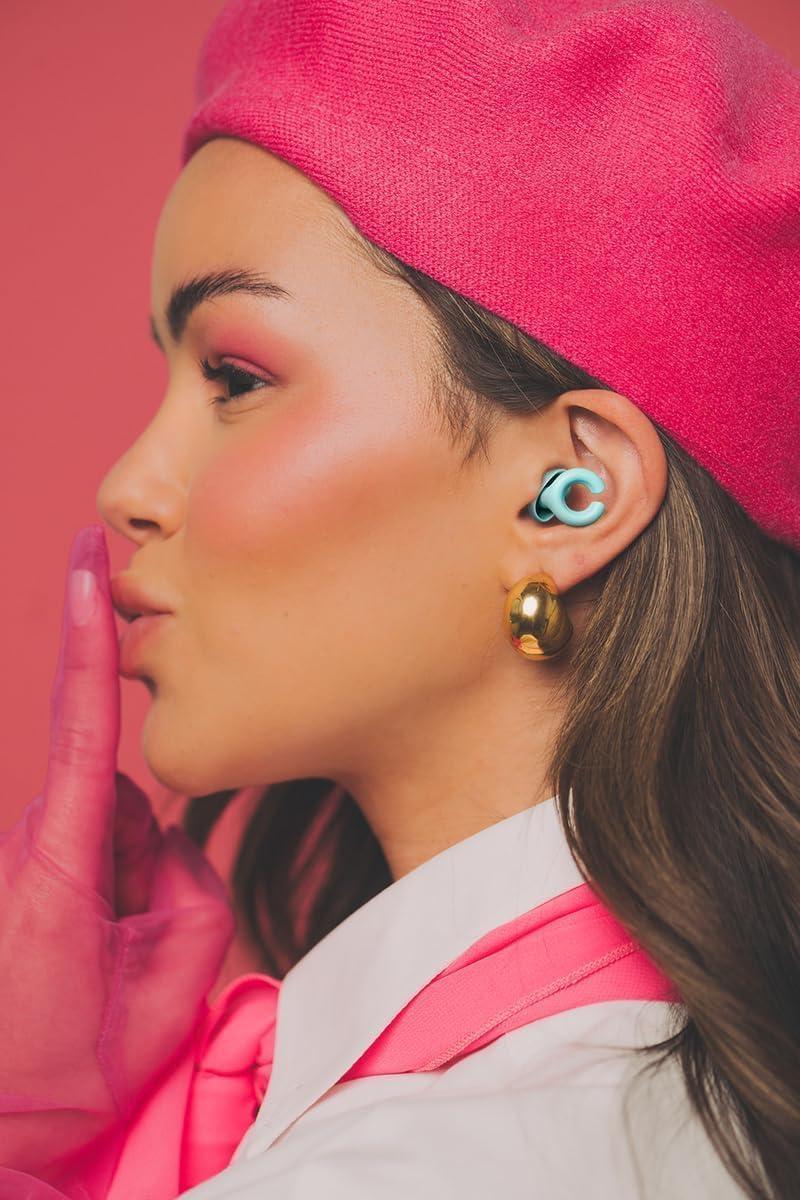 HEAR HUSH HOOPS reusable silicone ear plugs for everyday use