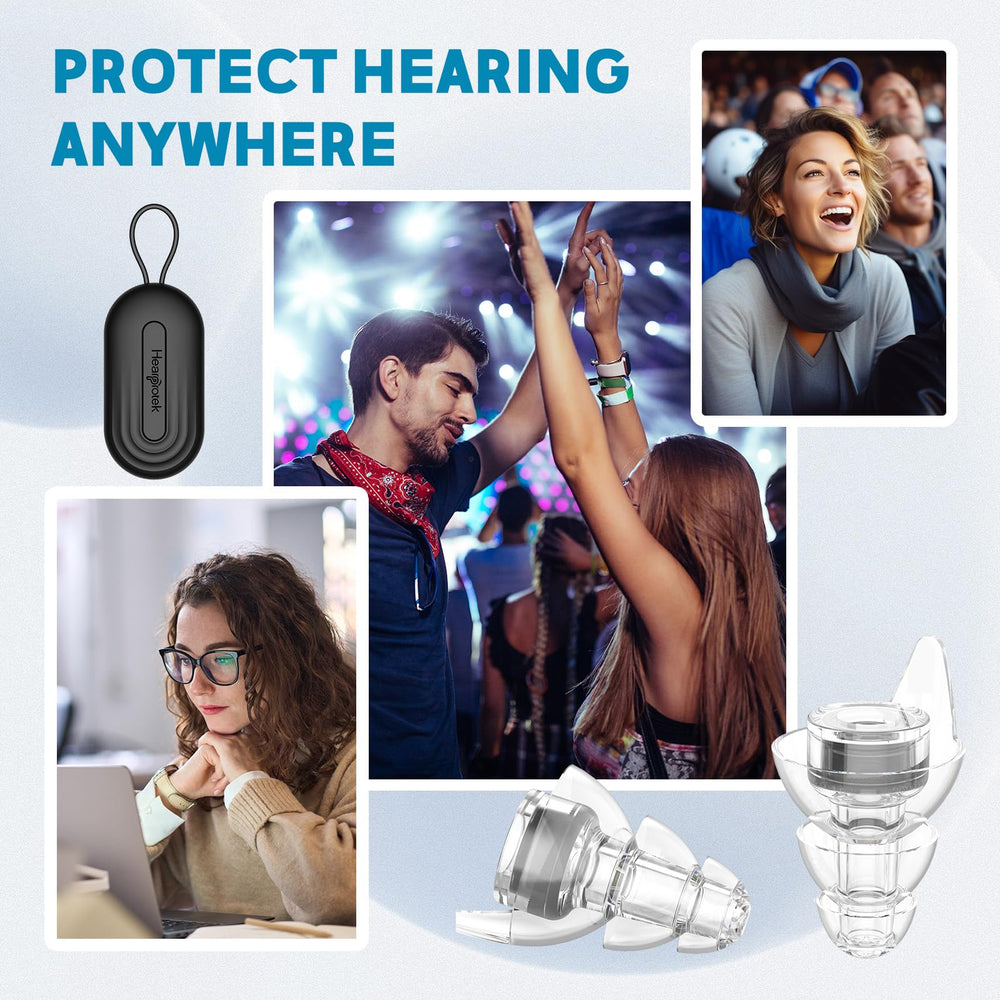 Stylish case for Hearprotek Hi-Fi Spirit ear plugs on the go