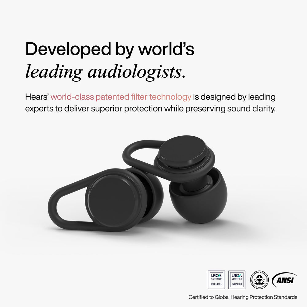 Hears compact carry case enables daily protection on the go.