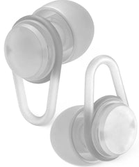 Hears One ear plugs with case provide portable, everyday hearing protection.