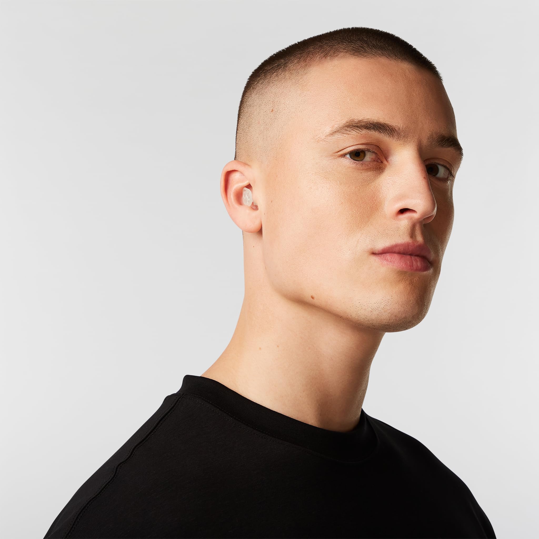 Hears One ear plugs voice enhancement keeps conversations natural in loud spaces.