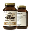 HEART & SOIL – Grass-Fed Beef Organ Capsules (Liver, Heart, Kidney, Pancreas & Spleen) – 3000 mg per serving – 180 capsules