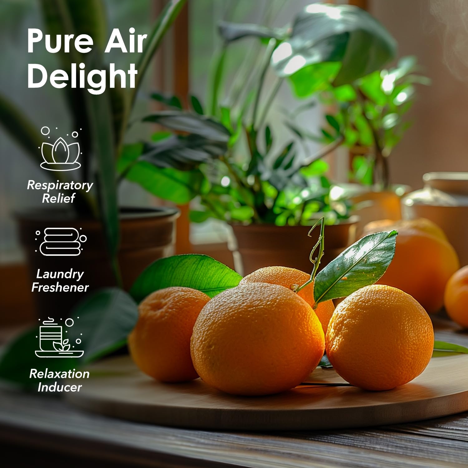 Heavenly Pure Sweet Orange oil for candle making enhances ambience with a sweet citrus glow
