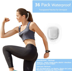 HECHUAN parches transparentes para Omnipod 5, casi invisibles