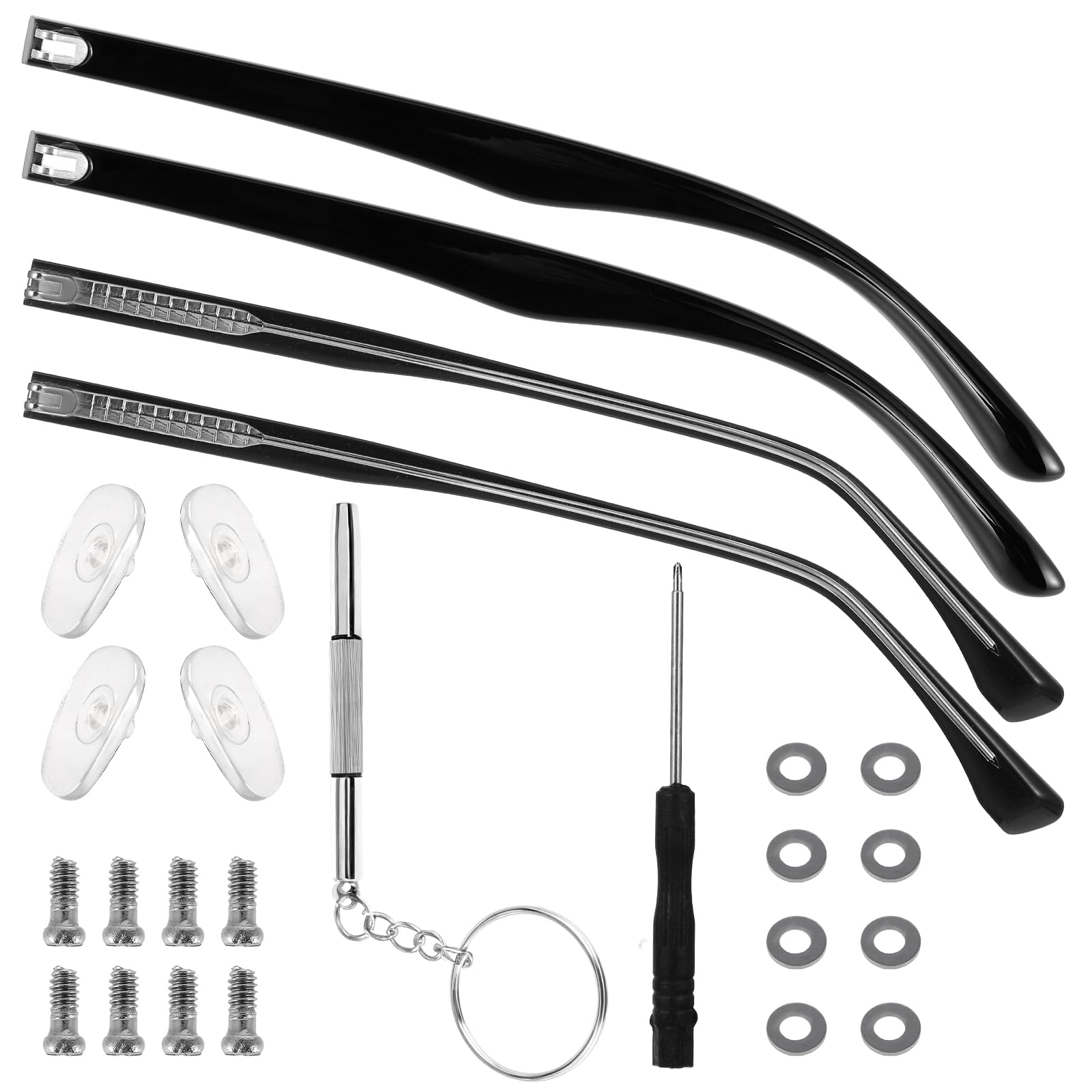 Heclia replacement arms in black showing a fresh look