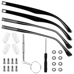 Heclia replacement arms in black showing a fresh look