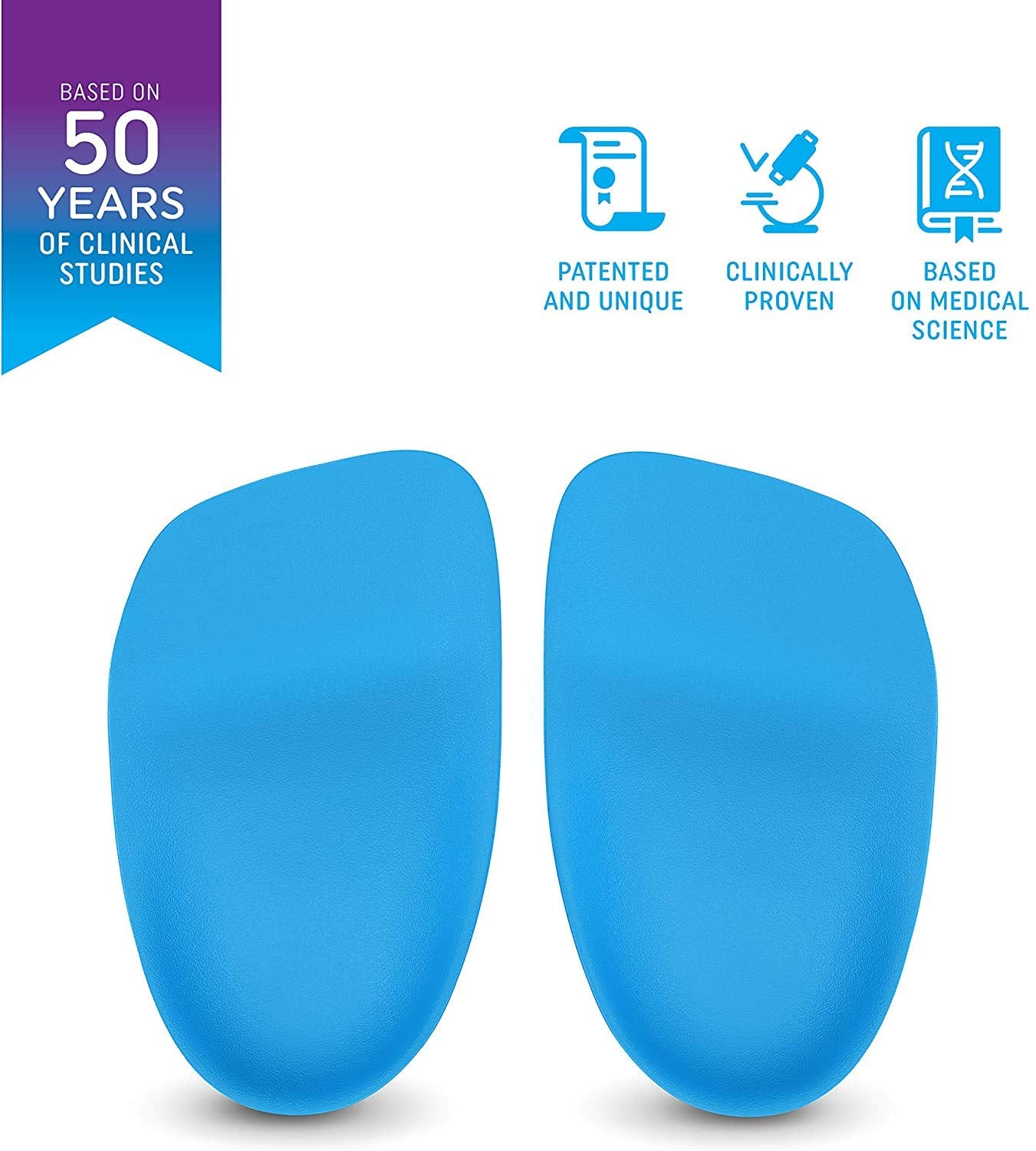 Heel That Pain Heel Seats offer 360-degree motion control for comfort.