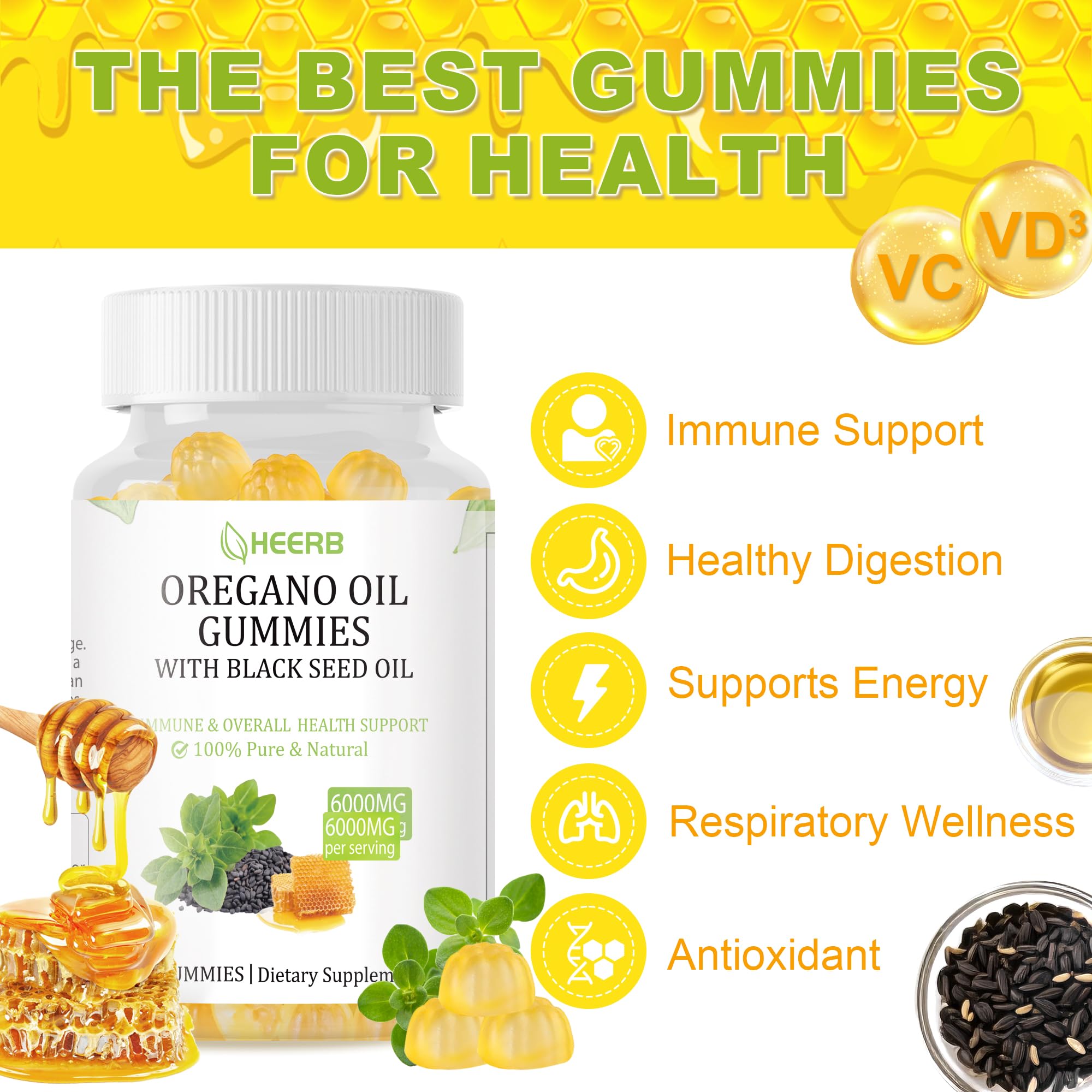 Non-allergenic formula with organically certified ingredients for peace of mind.