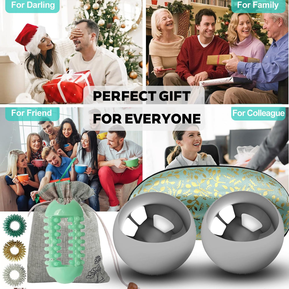 Heeshin stainless steel baoding balls shine for daily workouts