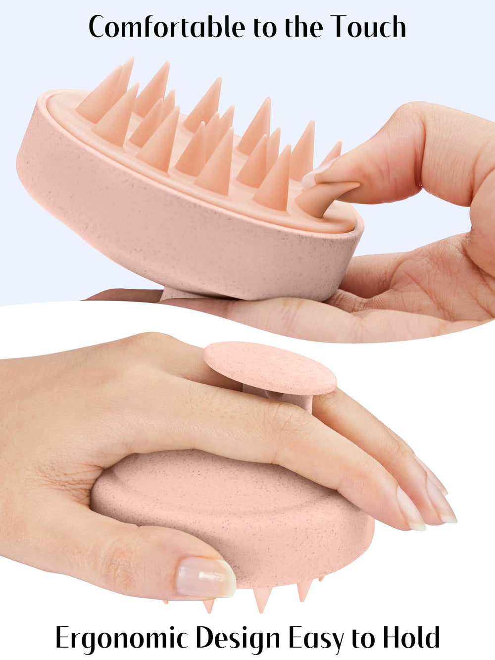 HEETA diseño-ergonomico-cerdas-suaves evita tirones y enredos.