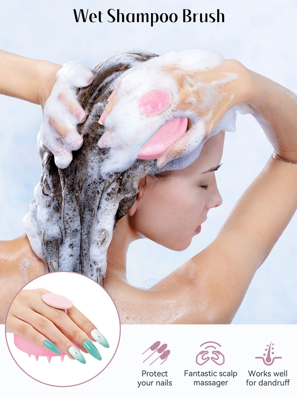 HEETA distribución de productos capilares para un acabado uniforme y mejor absorción.