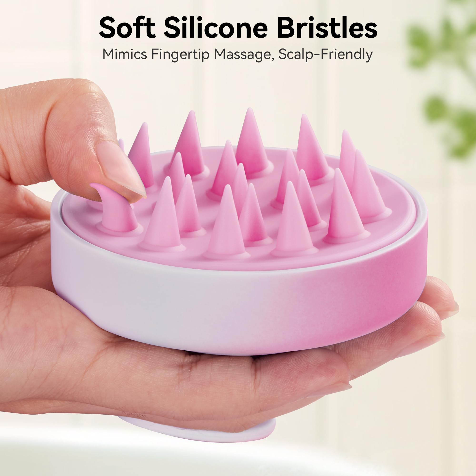 HEETA massager is waterproof for in shower use and easy cleaning.