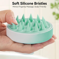 HEETA waterproof scalp care tool suitable for shower use and easy cleaning