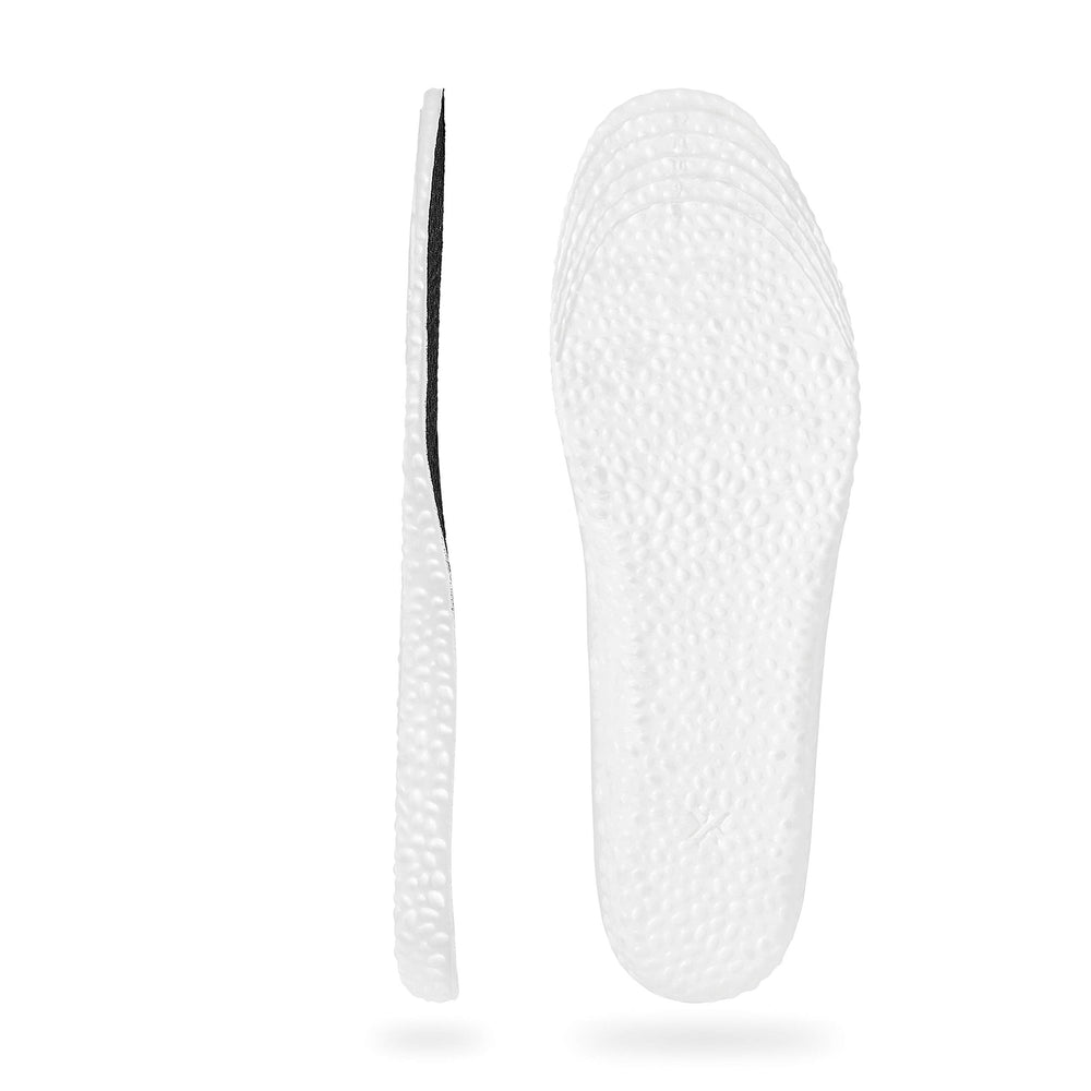 Hefe Luxx Comfort Starter Insoles cut-to-fit edge enables a personalized fit.