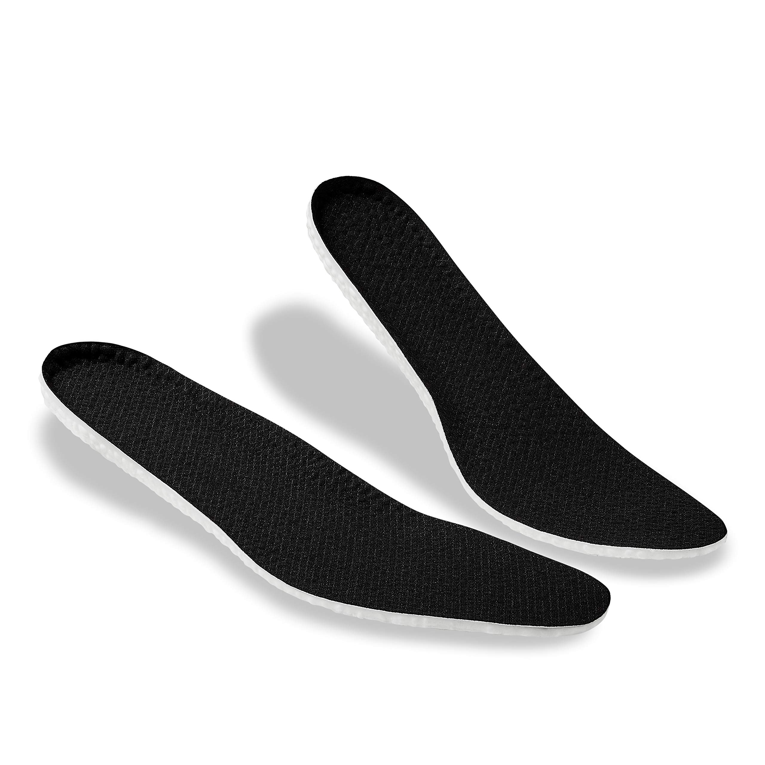Hefe Luxx Comfort Starter Insoles inside shoes deliver all-day support.