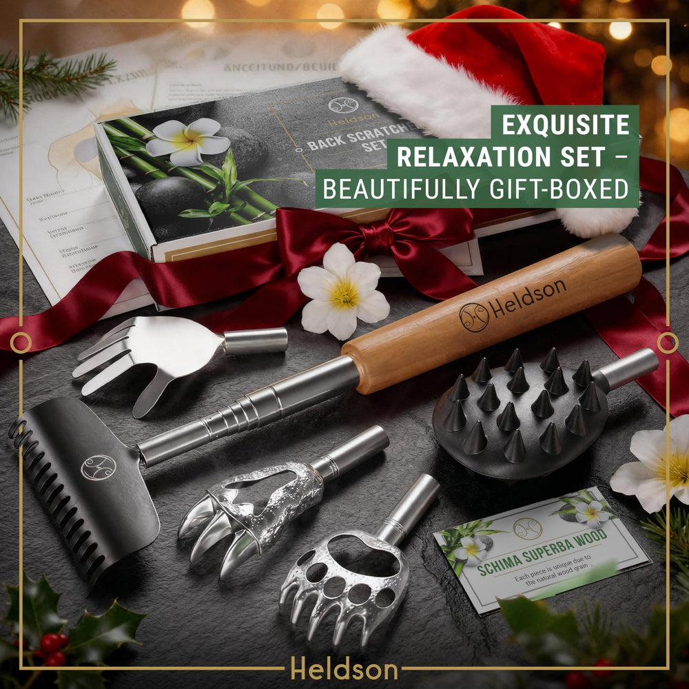 HELDSON back-scratcher-attachments-5 enables customized scratching experiences.