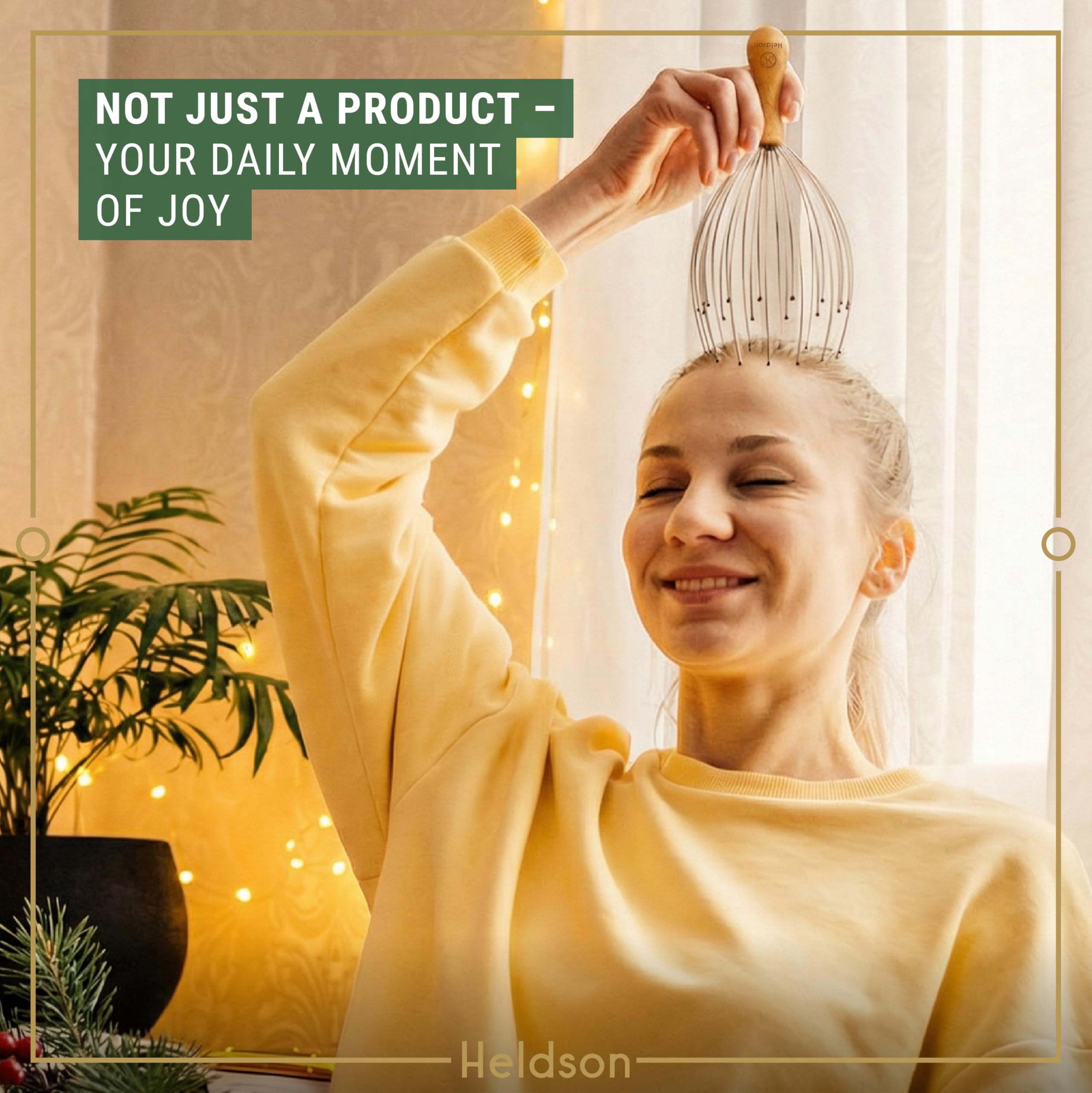 HELDSON gift-ready massager packaged for gifting and daily use.