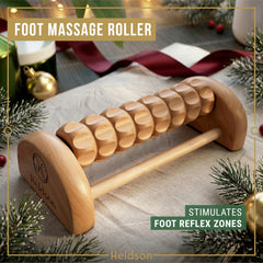 HELDSON trigger point wood tool helps release tension in knots.