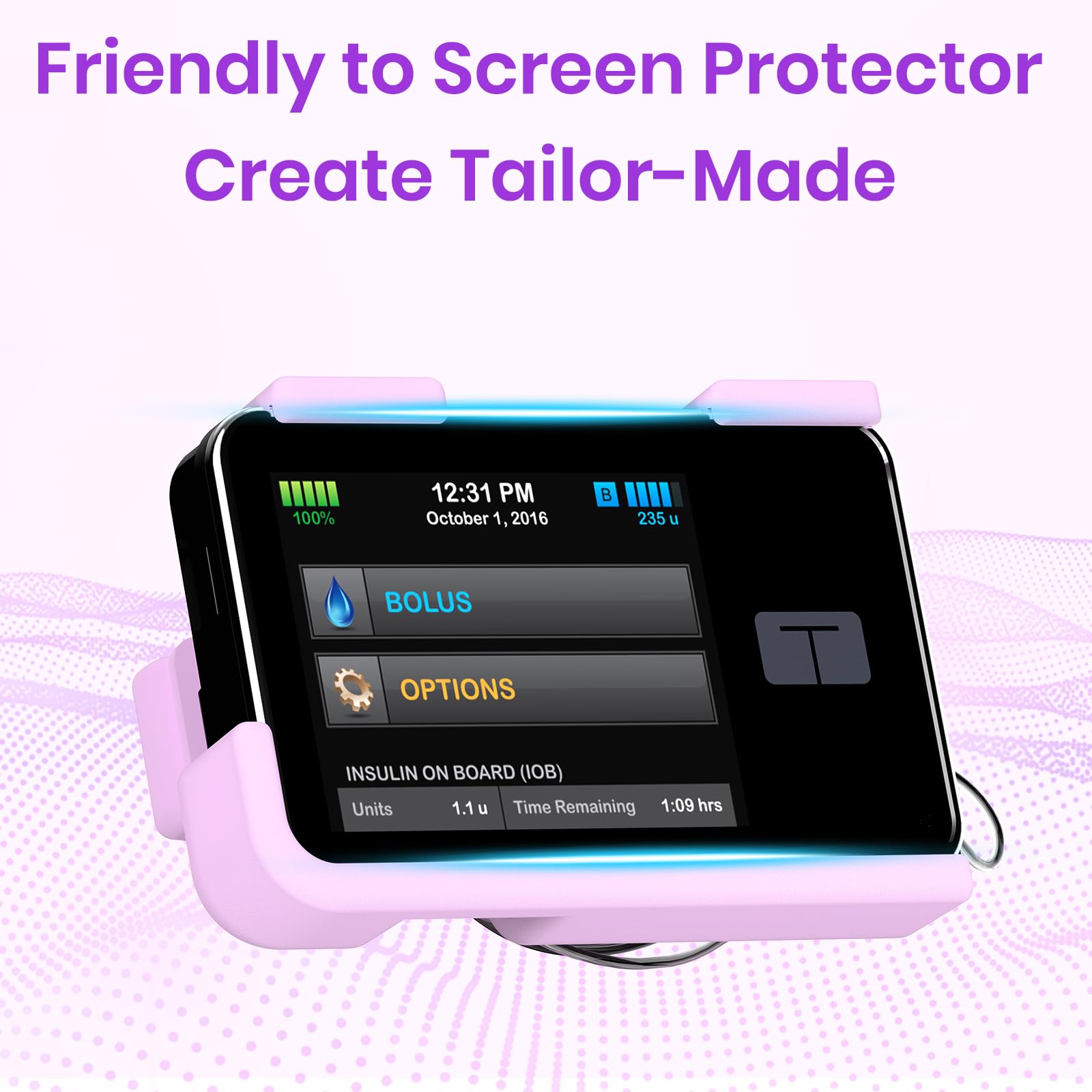Heliocean tslim x2 pump case durable material protects against everyday bumps and drops