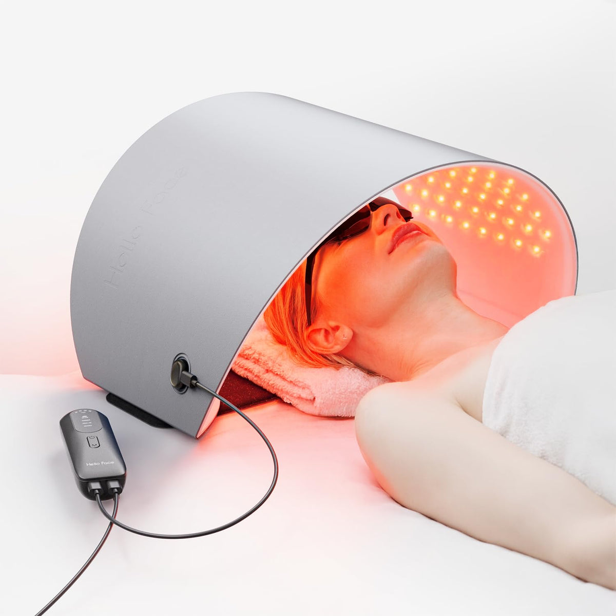 Hello Face red-light mask overview for at-home spa-grade care