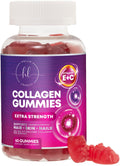Hello Lovely! Collagen Peptides Gummies with Biotin 2500 mcg — Pomegranate Flavor, 60 Gummies