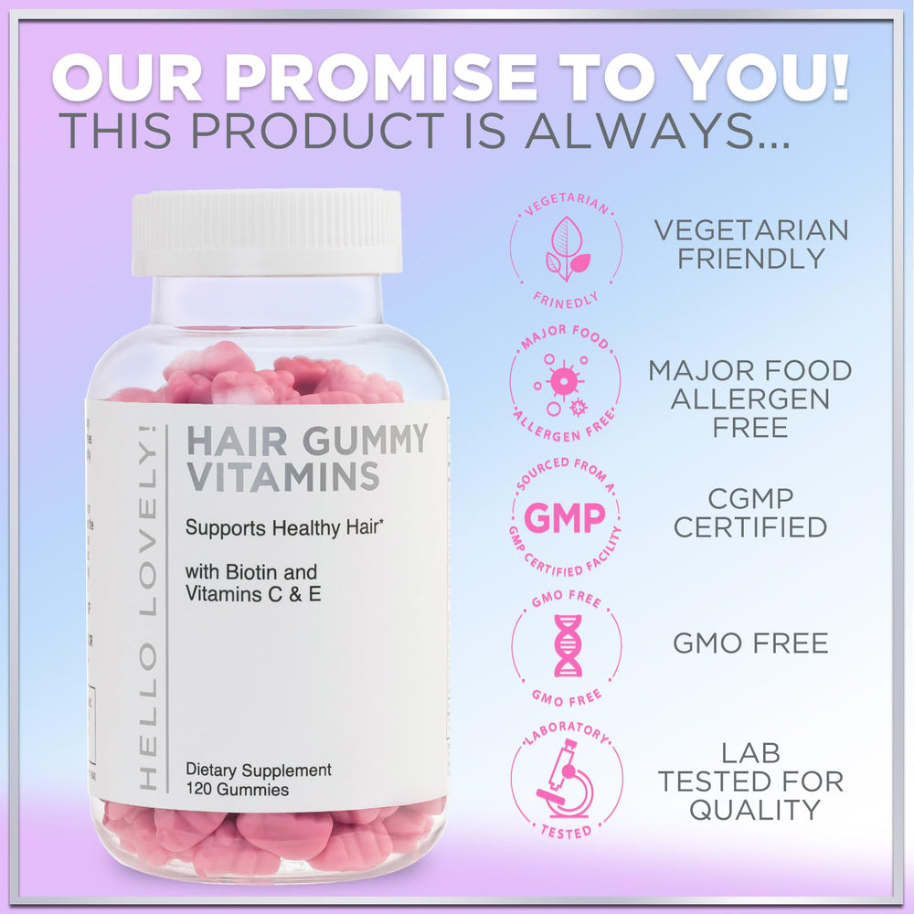 Hello Lovely! Glow-focused shot suggests richer hair and healthier nails.