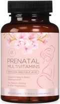 Hello Lovely! Prenatal Vitamins for Women – Complete Multivitamin with DHA (60 Softgels)