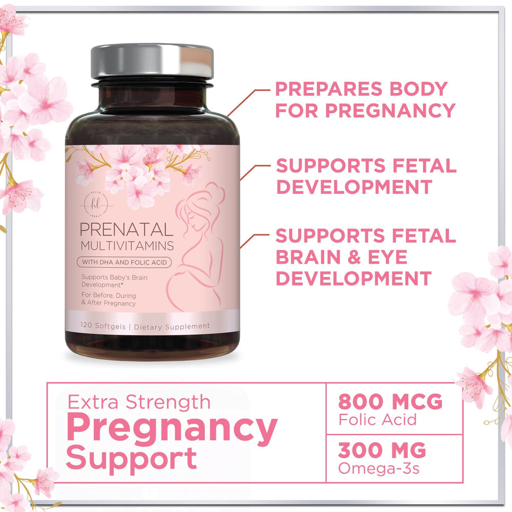 Hello Lovely Prenatal daily-use package illustrates convenient daily supplementation.