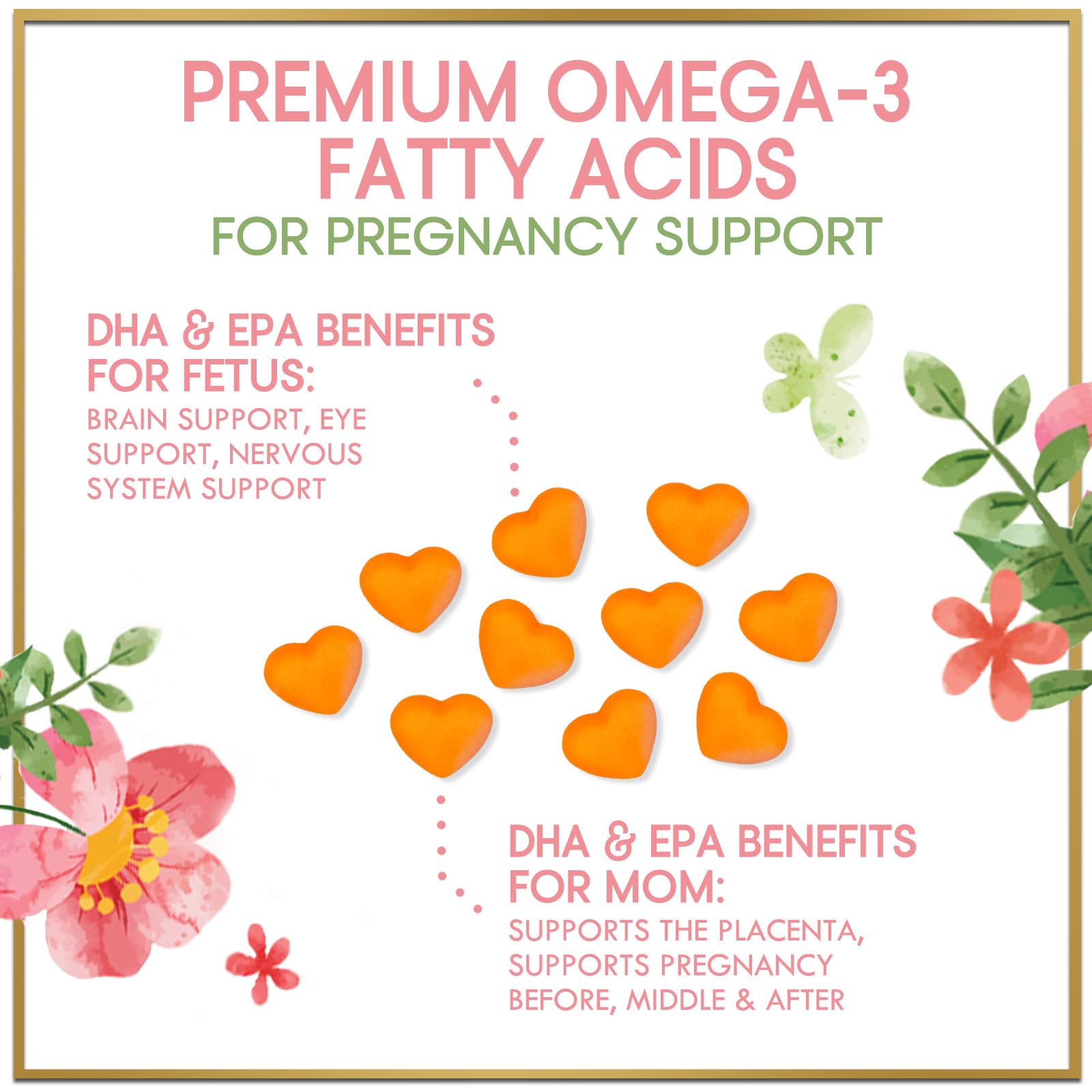 Hello Lovely Prenatal Gummies cGMP seal indicating quality.