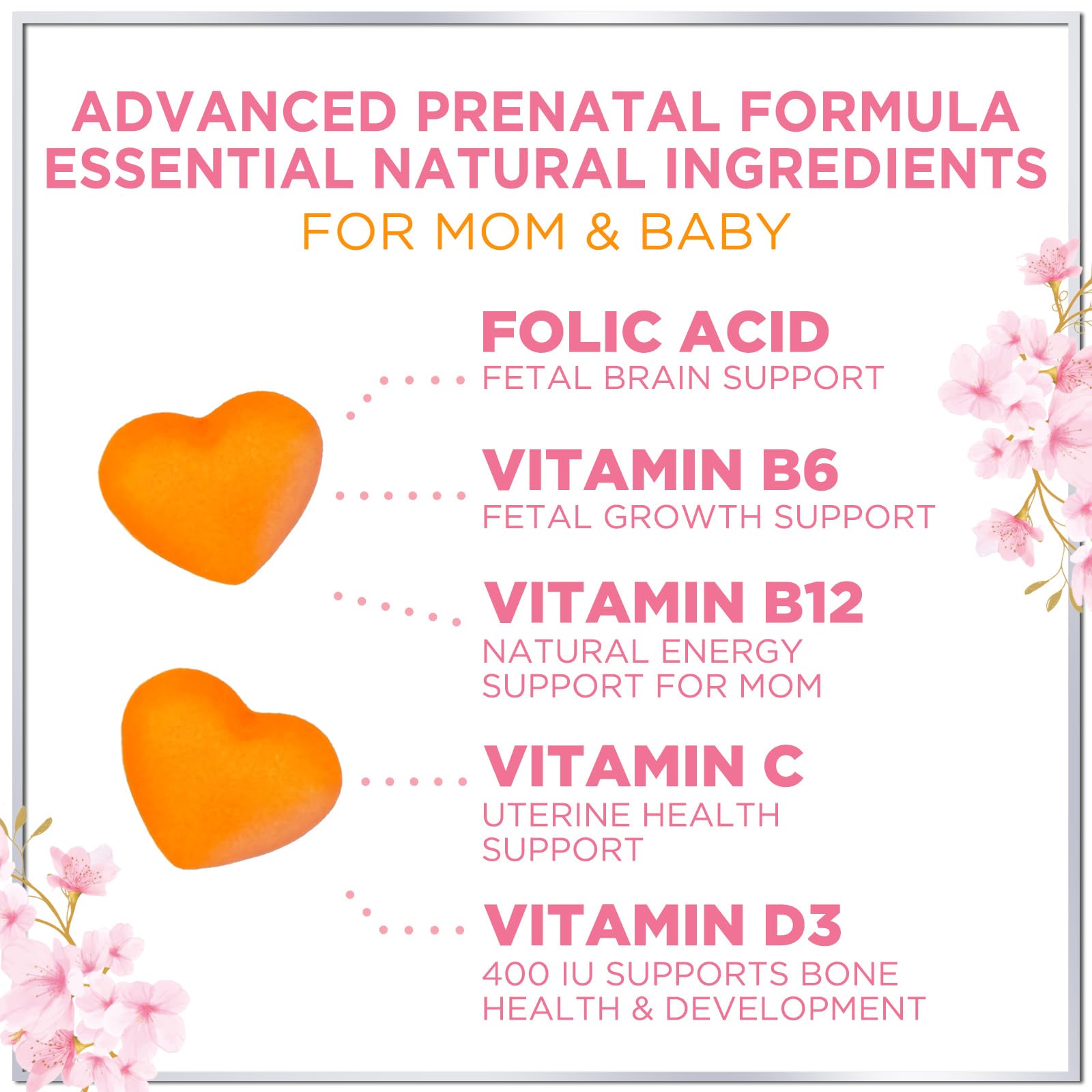 Hello Lovely Prenatal Gummies pour – easy-to-use daily dose during morning routine.