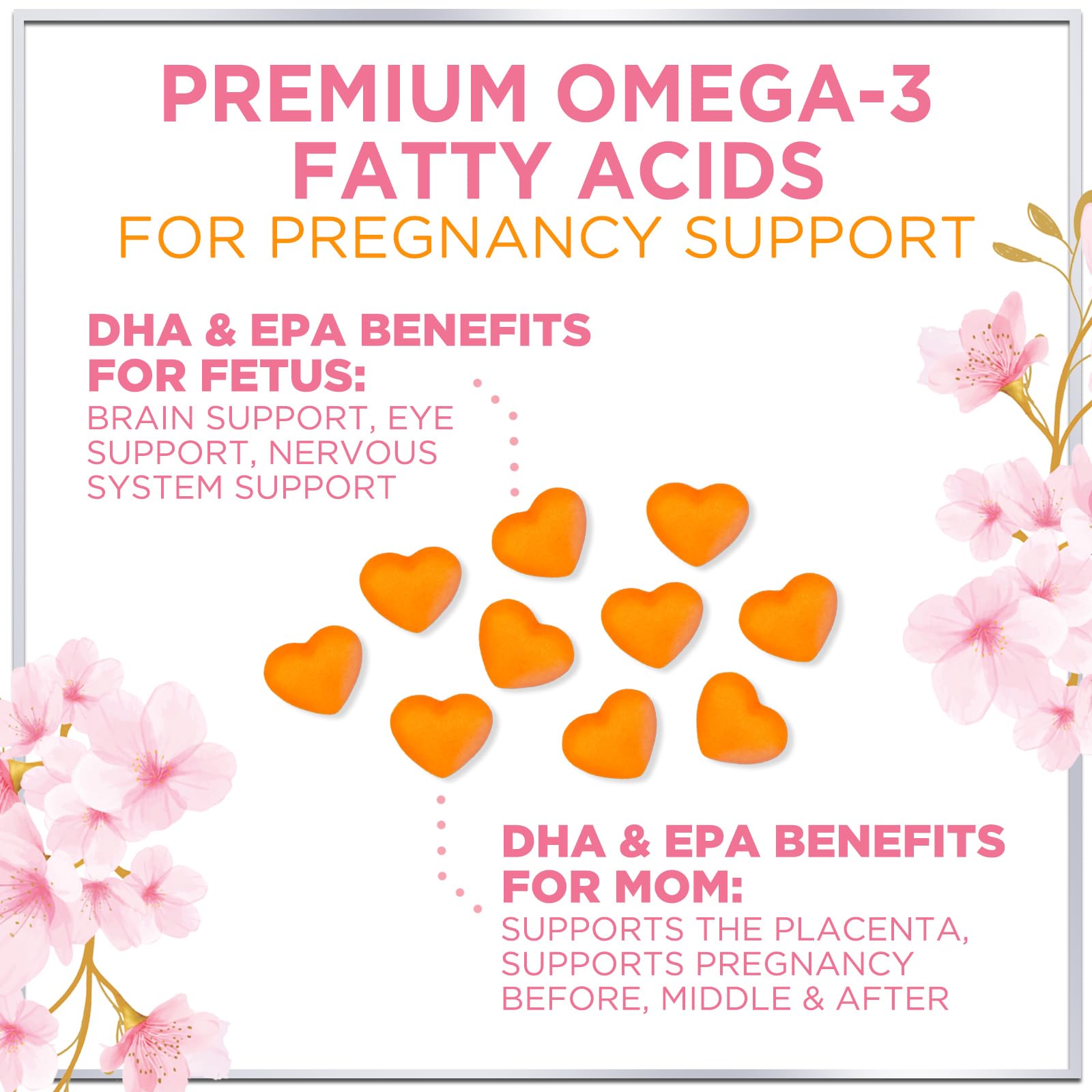 Hello Lovely Prenatal Gummies vitamin D – supports immune health and mood during pregnancy.