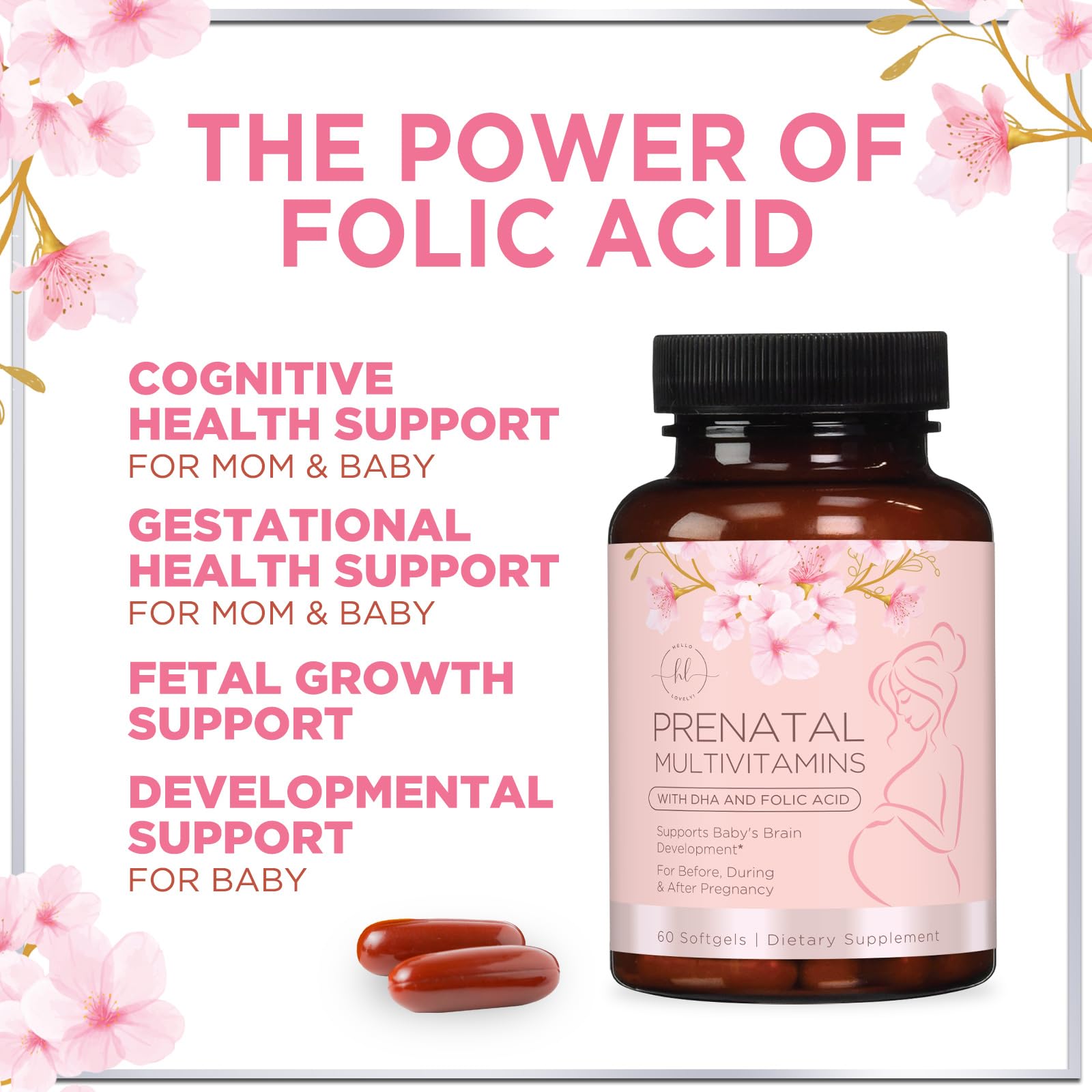 Hello Lovely Prenatal: pruebas de laboratorio para consistencia y calidad.