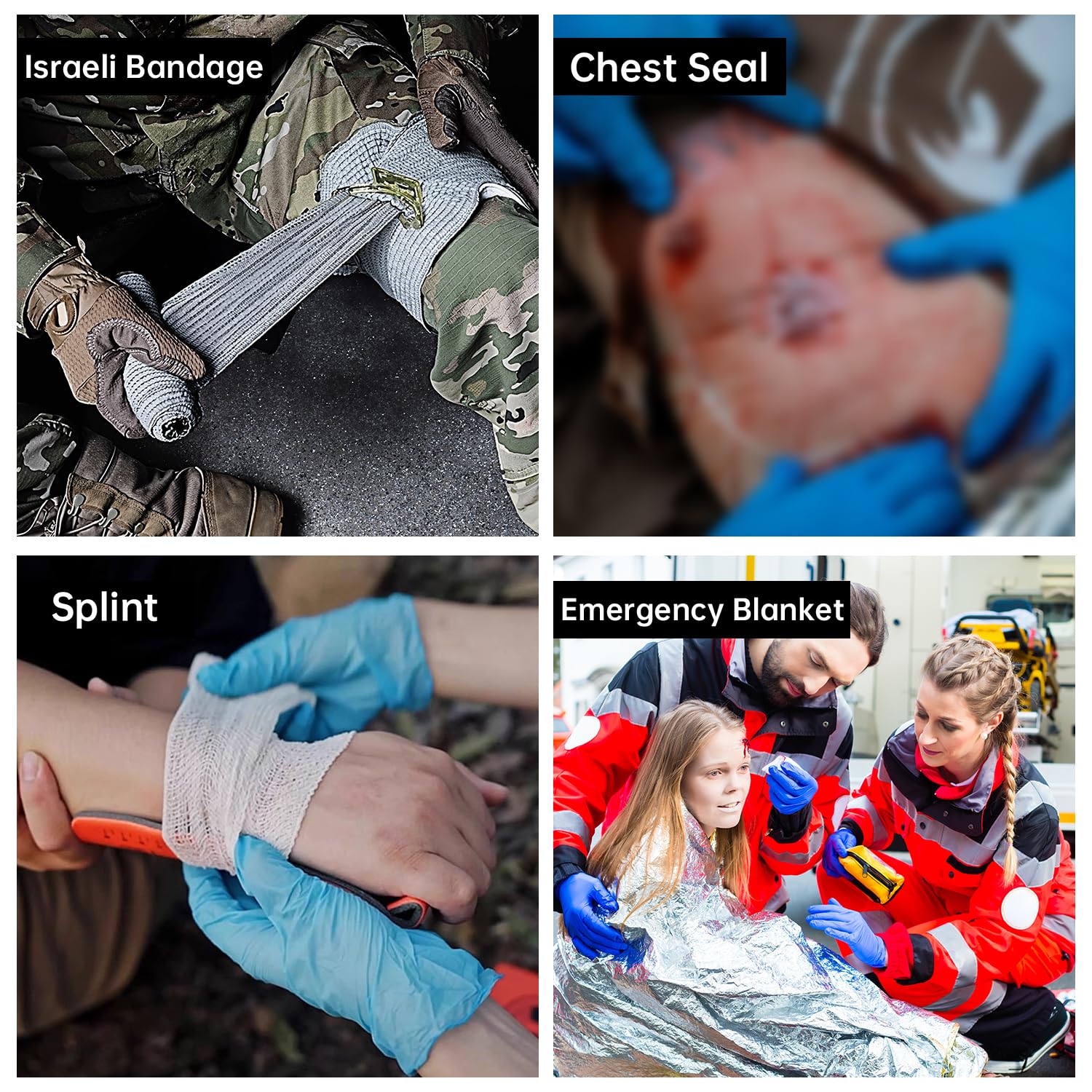 Heltrek Trauma Kit compressed gauze aids effective hemorrhage management and wound packing.