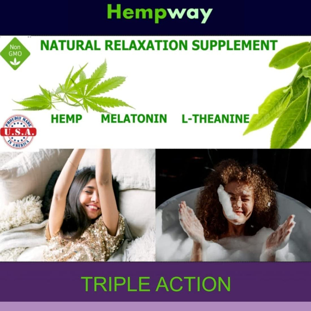 Close-up of HEMPWAY Sleep Gummies highlights soft texture for a pleasant nightly ritual