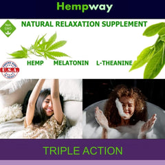 Close-up of HEMPWAY Sleep Gummies highlights soft texture for a pleasant nightly ritual