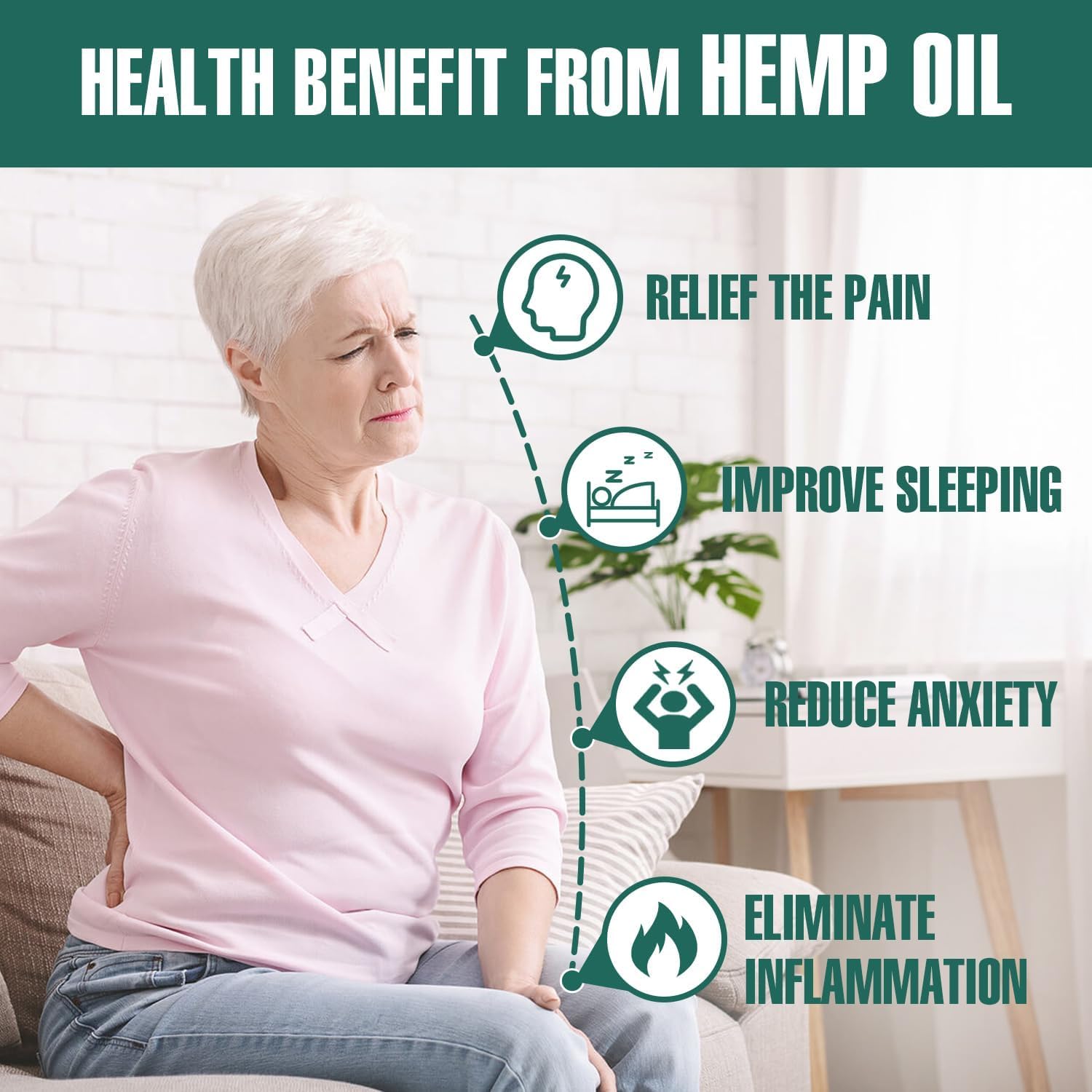 Hemyum hemp oil drops bottle label closeup showing organic quality