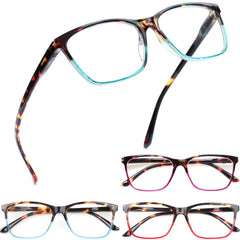 Gafas Henotin para lectura mujer multicolor, confort diario.