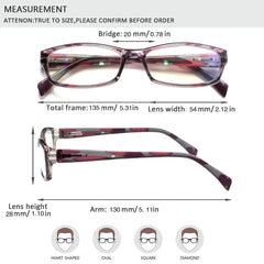 Henotin close-up lens shows blue-light protection and anti-eyestrain design.