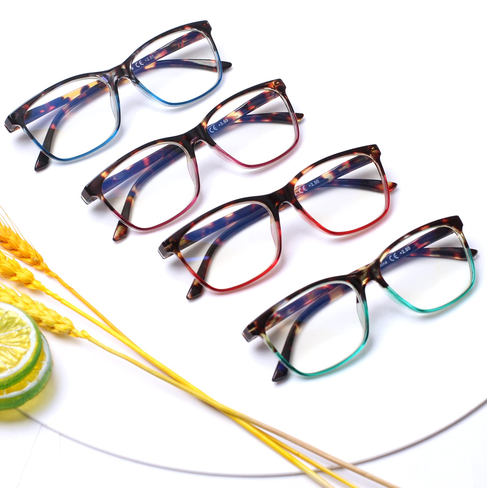 Gafas Henotin en escritorio, ideal para trabajo frente al monitor.