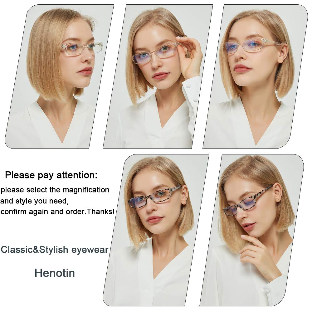 Henotin glasses in a home office setup for extended reading sessions.