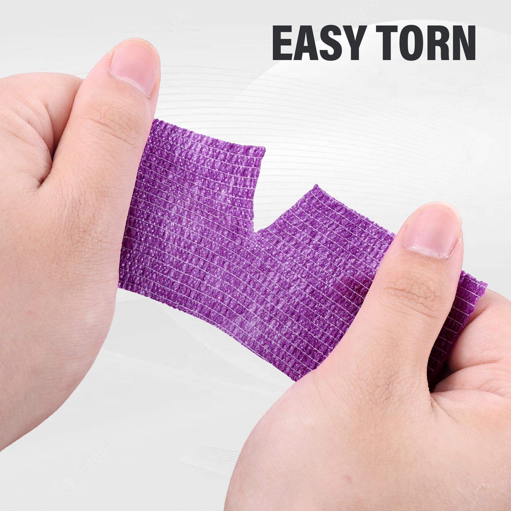HEPPYPLUS easy-tear end highlights quick, scissors-free application